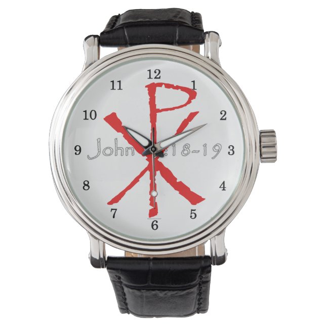 Reloj De Pulsera John 15:18-19 (Anverso)