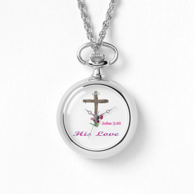Reloj De Pulsera JOhn 3:16 (Anverso)