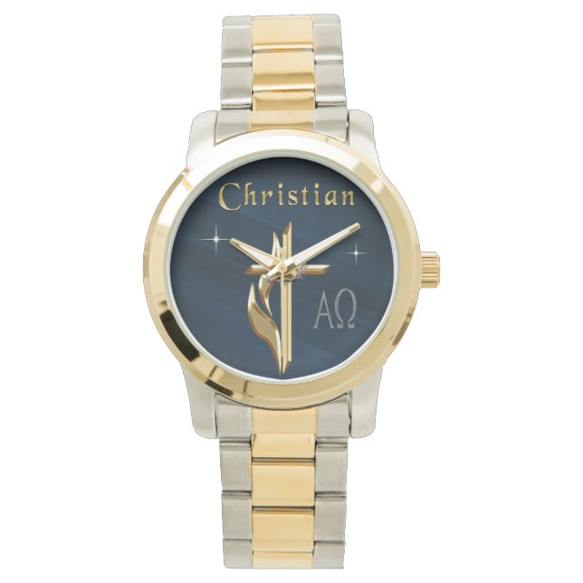 Reloj De Pulsera JOhn 3:16 (Anverso)