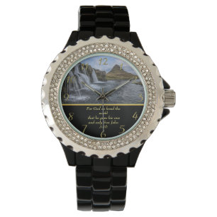 Reloj De Pulsera John 3:16 Dios tan amado