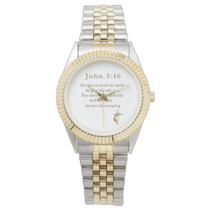 Reloj De Pulsera John 3:16 regalos cristianos
