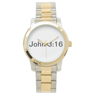 RELOJ DE PULSERA JOHN 3:16 VER