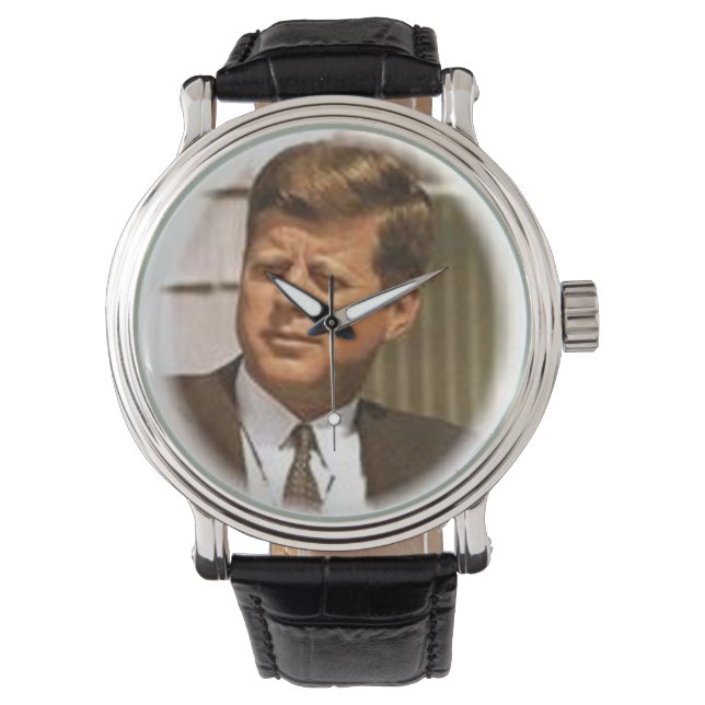 Reloj De Pulsera John F. Kennedy (Anverso)