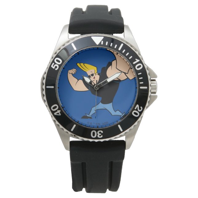 Reloj De Pulsera Johnny Bravo Iconic Pose (Anverso)