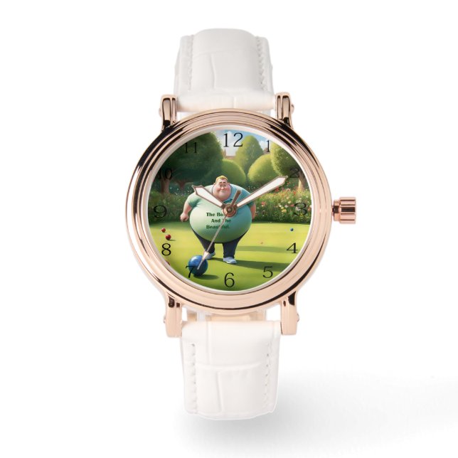 Reloj De Pulsera Jolly Lawn Bowler Man, (Anverso)