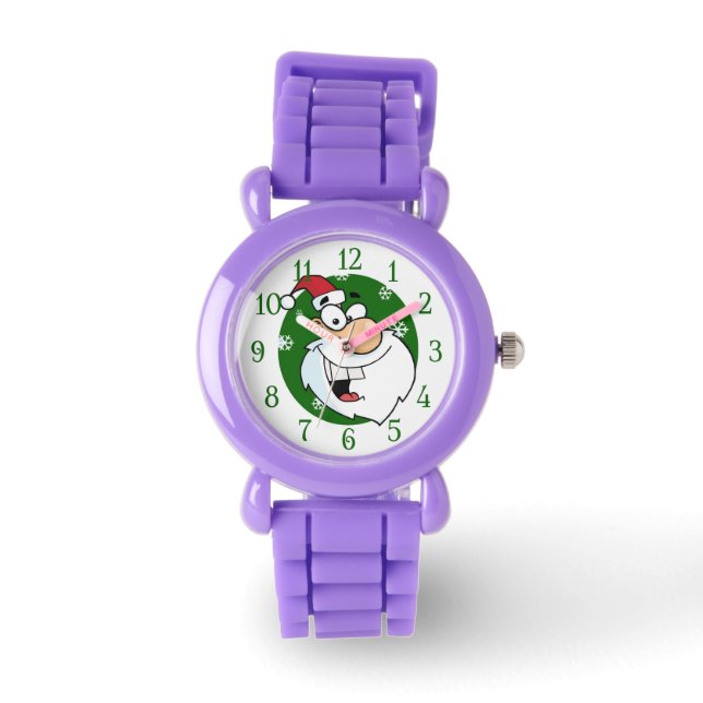 Reloj De Pulsera Jolly Ole St Nick Kid (Anverso)