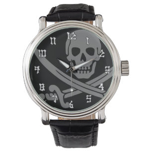 Reloj De Pulsera Jolly Roger Pirate