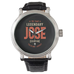 Reloj De Pulsera José Nombre Funny Cumpleaños Personalizado José