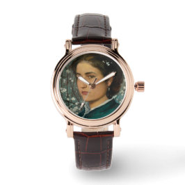 Reloj De Pulsera Joven belleza (Mujer elegante) (Retrato femenino)