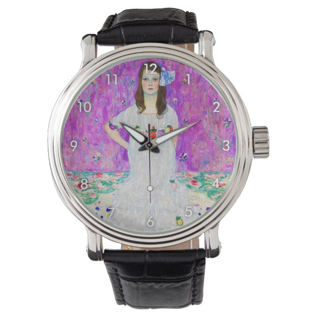 Reloj De Pulsera Joven Chica, Gustav Klimt (Anverso)