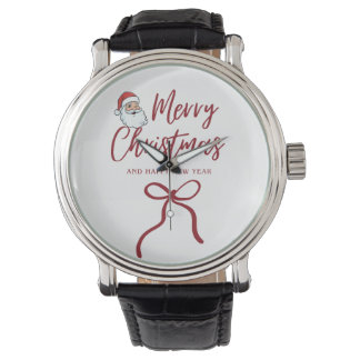 Reloj De Pulsera Joyería de Navidad Feliz