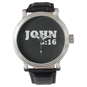 Reloj De Pulsera Juan 3:16