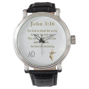 Reloj De Pulsera Juan 3:16