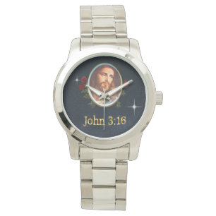 Reloj De Pulsera Juan 3:16