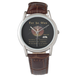 Reloj De Pulsera Juan 3:16