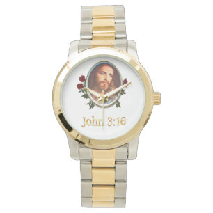 Reloj De Pulsera Juan 3:16