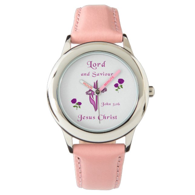 Reloj De Pulsera Juan 3:16 (Anverso)