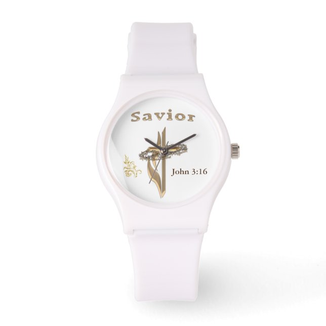 Reloj De Pulsera Juan 3:16 (Anverso)