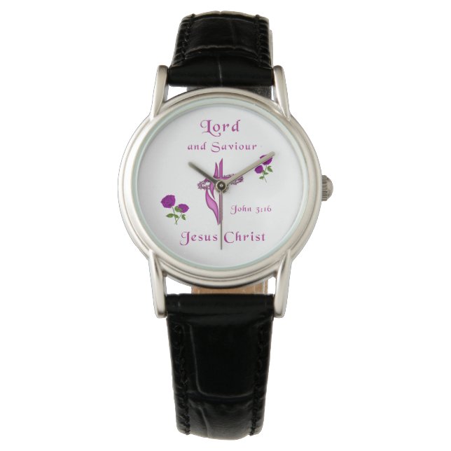 Reloj De Pulsera Juan 3:16 (Anverso)