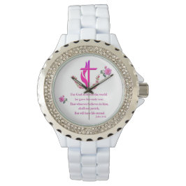 Reloj De Pulsera Juan 3:16