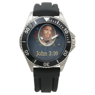 Reloj De Pulsera Juan 3:16