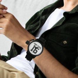 Reloj De Pulsera Juan 3:16 Hombres