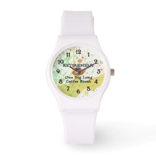 Reloj De Pulsera Jubilación: Gran pausa para el café largo