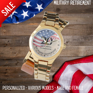 Reloj De Pulsera Jubilación Militar Fuerza Aérea de la Armada de la
