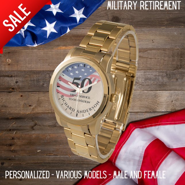 Reloj De Pulsera Jubilación Militar Fuerza Aérea de la Armada de la (Subido por el creador)