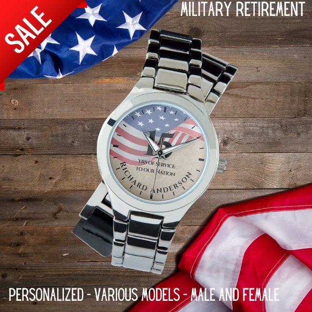 Reloj De Pulsera Jubilación Militar Fuerza Aérea de la Armada de la (Subido por el creador)