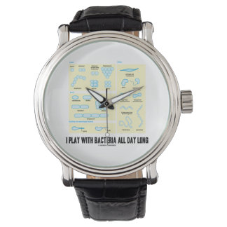 Reloj De Pulsera Juego Con Bacteria Todo El Día (Morfología)