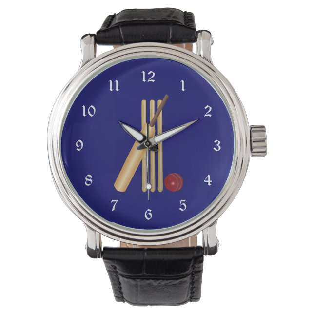 Reloj De Pulsera Juego de Cricket (Anverso)