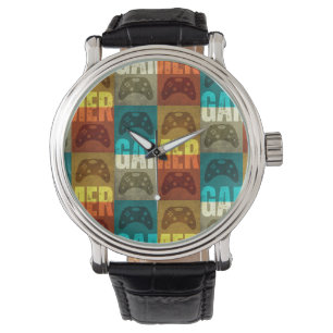 RELOJ DE PULSERA JUEGO DE VIDEO DE VINTAGE DE GAMER