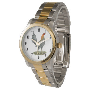 Reloj De Pulsera Juego Hen Blue Red