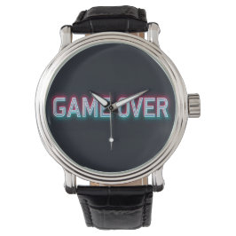 Reloj De Pulsera Juego sobre el Rótulo de Neon | Diseño de arcada r