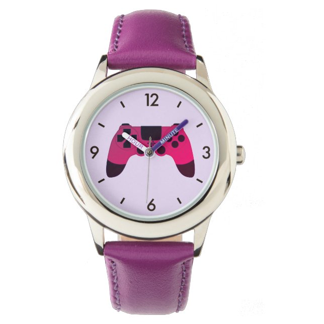 Reloj De Pulsera Juegos de vídeo de controlador de juegos Nerd Game (Anverso)