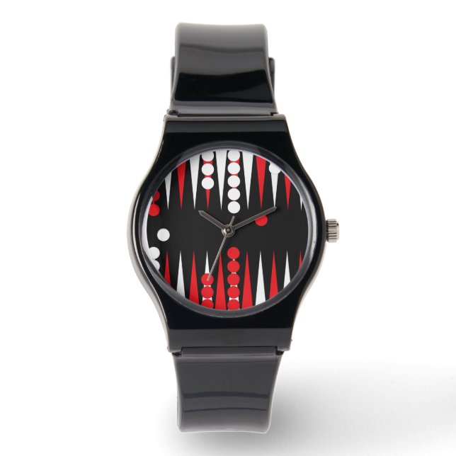Reloj De Pulsera Jugador de Backgammon (Anverso)