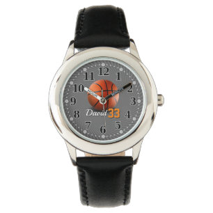 Reloj De Pulsera Jugador de básquet número el Personalizable