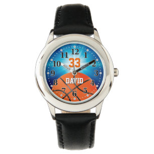 Reloj De Pulsera Jugador de básquet número el Personalizable