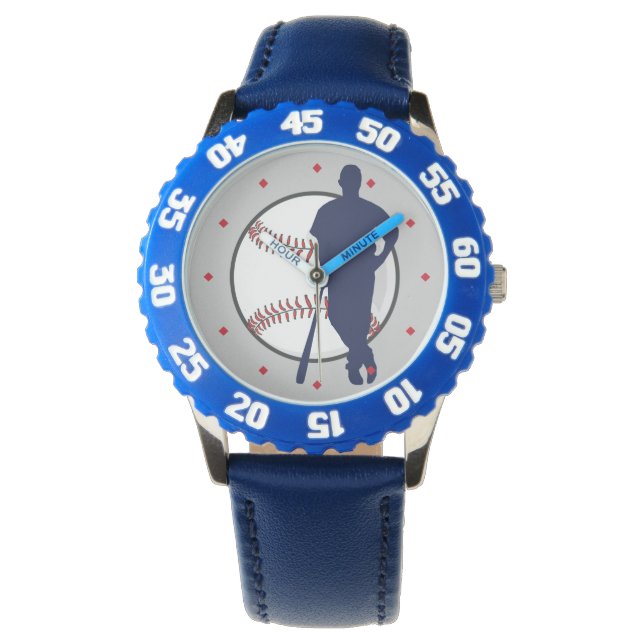 Reloj De Pulsera Jugador de béisbol Diamond Tick (Anverso)