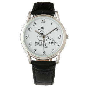 Reloj De Pulsera Jugador de críquet Deportivo Juegos Bowl