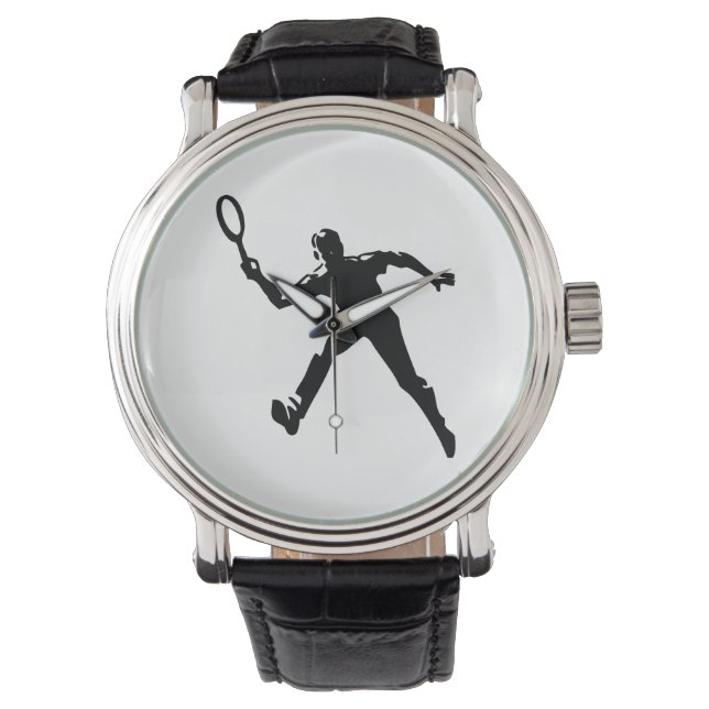Reloj De Pulsera Jugador de tenis (Anverso)