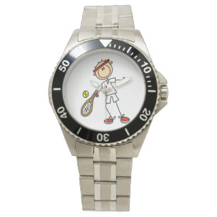 Reloj De Pulsera Jugador de tenis de sexo masculino