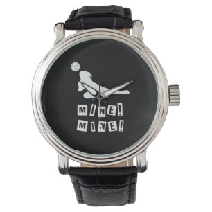 Reloj De Pulsera Jugador de voleibol   Mina de voleibol