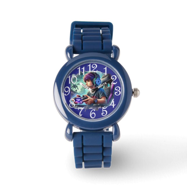 Reloj De Pulsera Jugador Niño (Anverso)