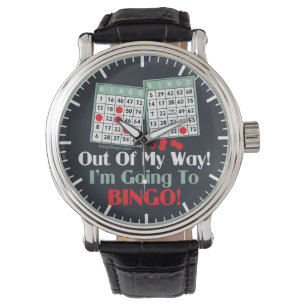 Reloj De Pulsera Jugadores de Bingo