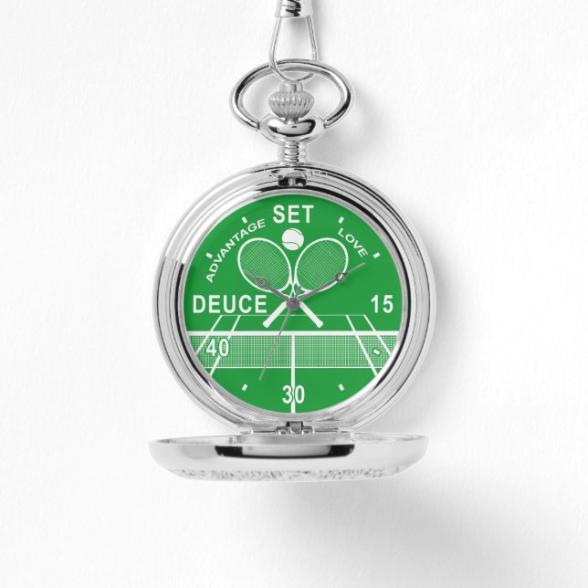 Reloj De Pulsera Jugadores de tenis, control de tenis (Anverso)