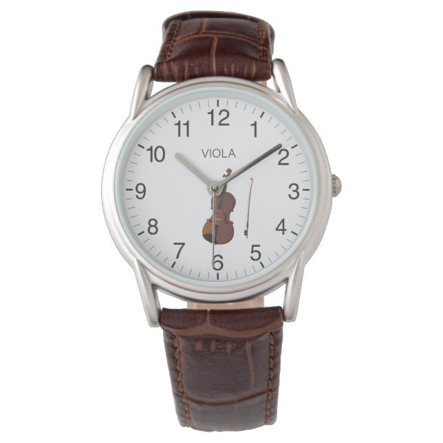 Reloj De Pulsera Jugar a la Viola (Anverso)