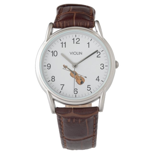 Reloj De Pulsera Jugar al violín (Anverso)