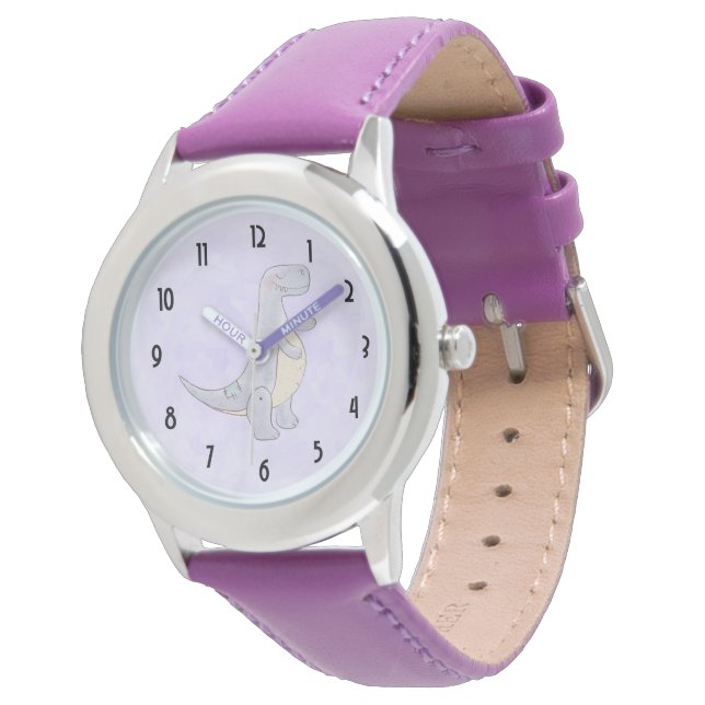 Reloj De Pulsera Juguete de Dinosaurio Tírannosauro Gris (Angular)